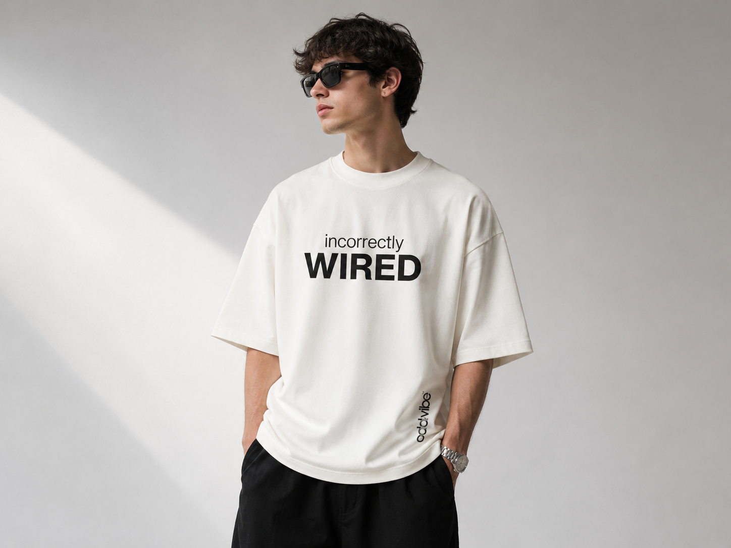 incorrectly WIRED Heavyweight Cotton Oversized T-Shirt