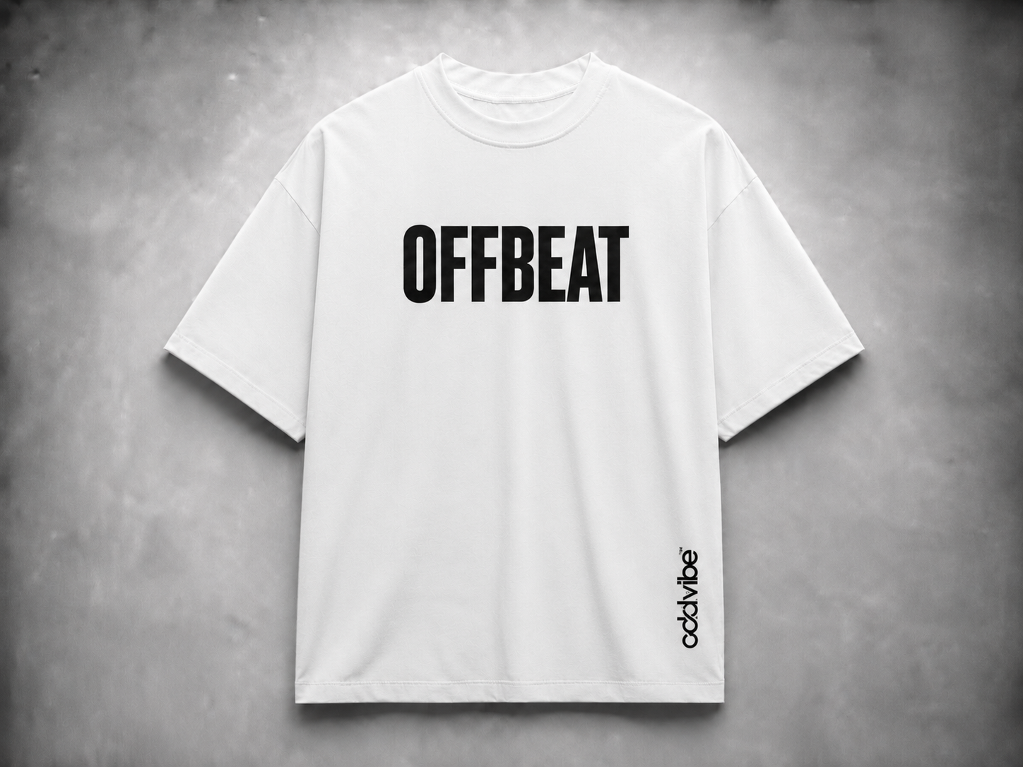 OFFBEAT Heavyweight Cotton Oversized T-Shirt