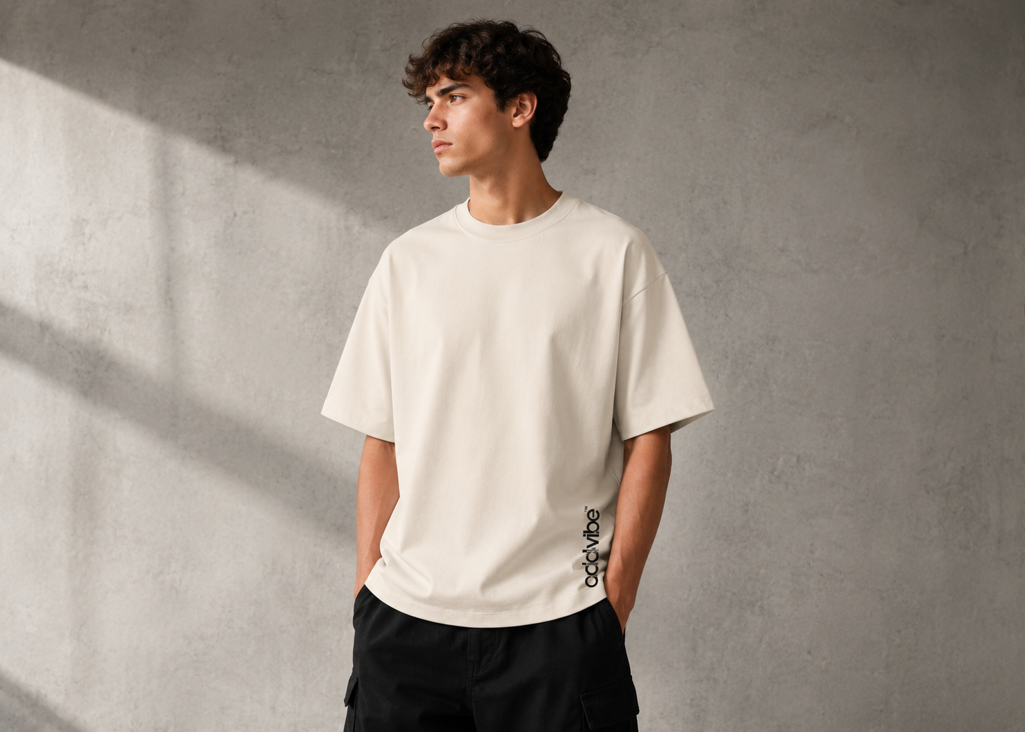 ODDVIBE Premium Heavyweight Cotton Oversized T-Shirt