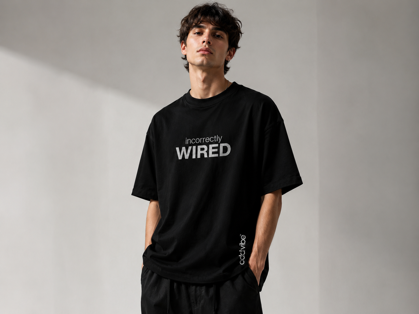incorrectly WIRED Heavyweight Cotton Oversized T-Shirt