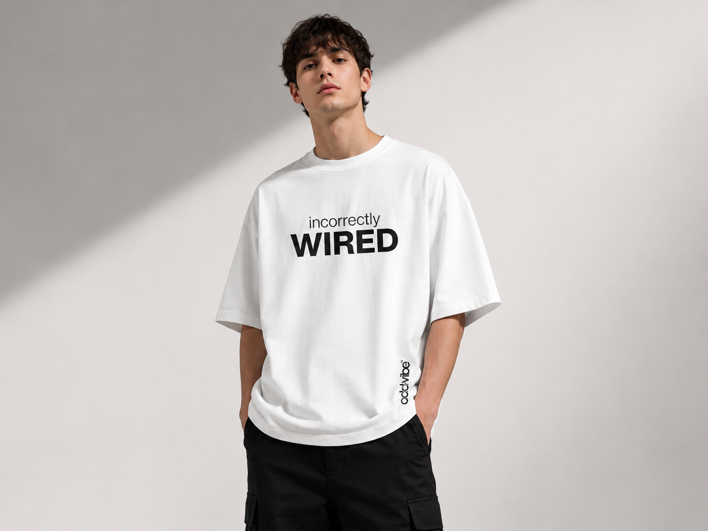 incorrectly WIRED Heavyweight Cotton Oversized T-Shirt