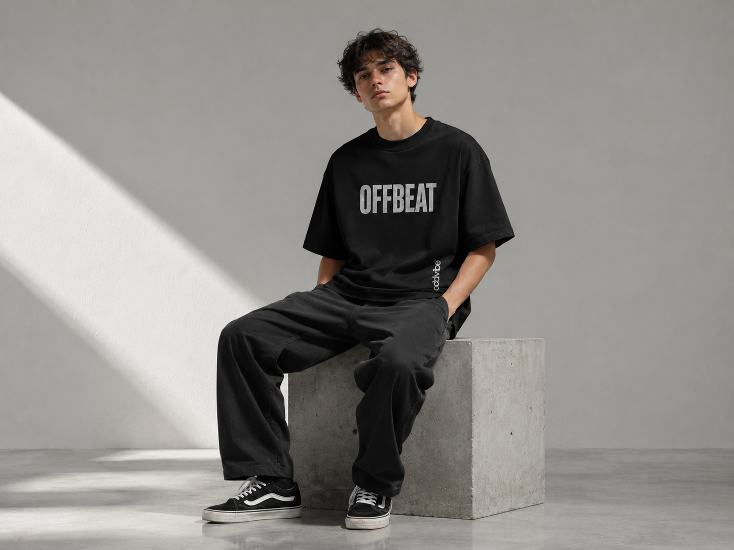OFFBEAT Heavyweight Cotton Oversized T-Shirt