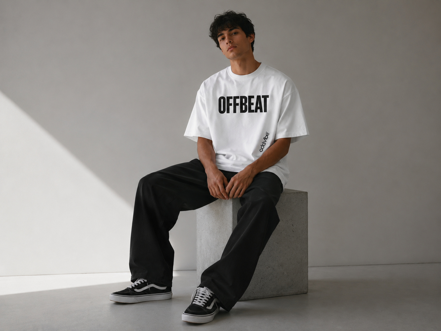OFFBEAT Heavyweight Cotton Oversized T-Shirt