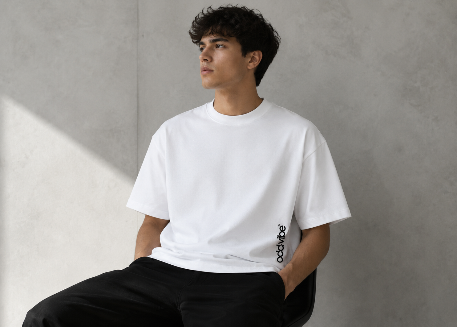 ODDVIBE Premium Heavyweight Cotton Oversized T-Shirt